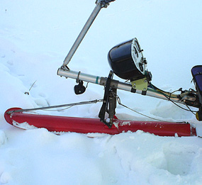 лыжа передняя дельталёта