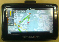 GPS навигатор Shturmann на дельталёт