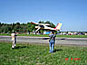 самолёт "Вильга" на взлёте СЛА - 2007 Кольчугино